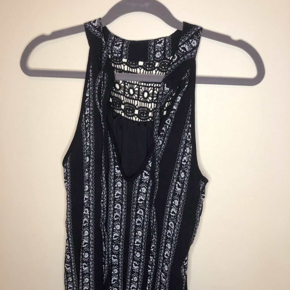 ALYA Black/White Sleeveless Dress Sz S - Picture 4 of 7